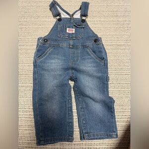 Levi's Blue Cotton Overalls